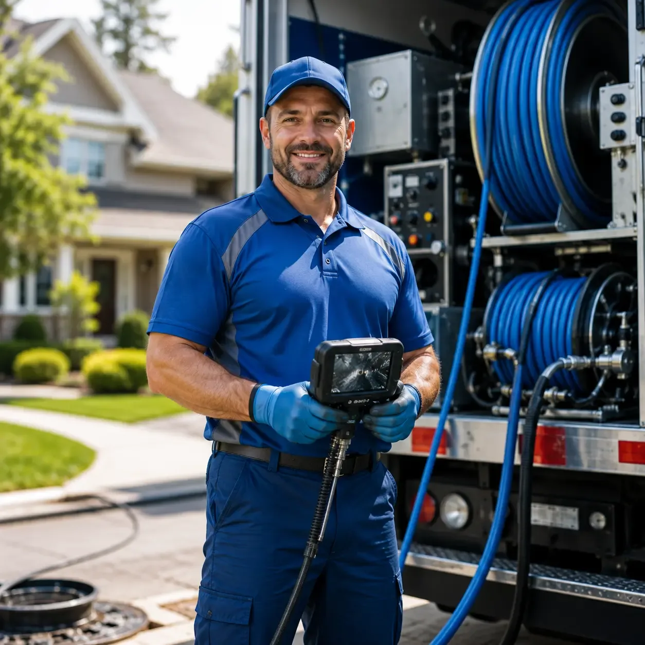 Local outdoor drain cleaning specialists in Prairie Hill, TX